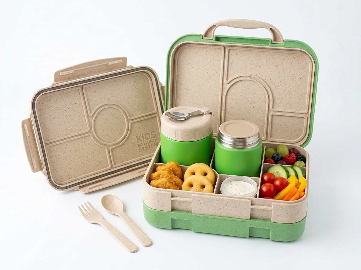 Naike Hot & Cold Dual-Zone Bento Box